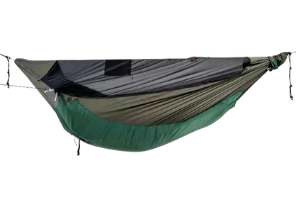 TICKET TO THE MOON Hamak PRO MAT - Army Green - hamak z miejscem na matę