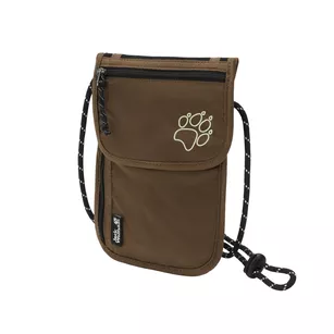 JACK WOLFSKIN Organizer - Fawn - Saszetka podróżna na szyję