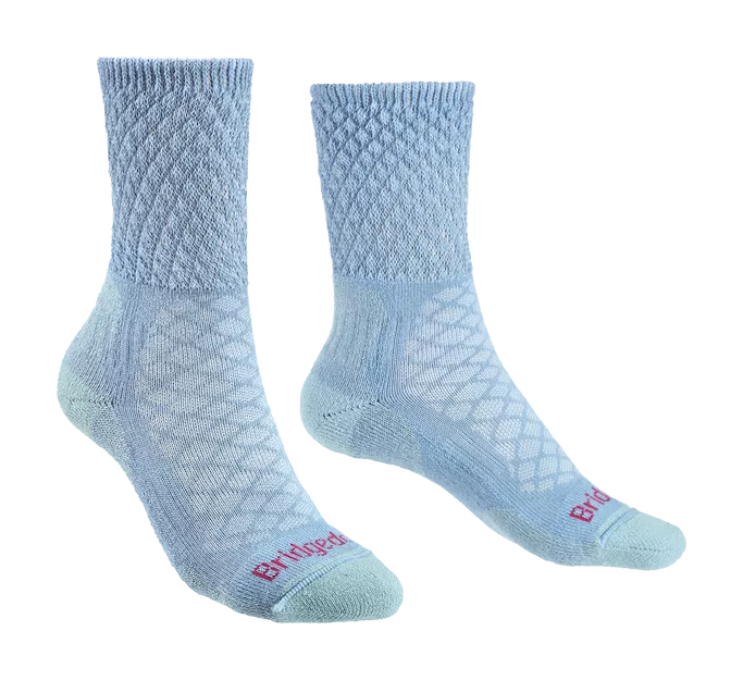 Skarpety Bridgedale Hike Lightweight Boot Merino - kolor: Powder Blue