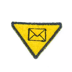 Sprawność zuchowa ZHR Korespondent / Korespondentka - żółta