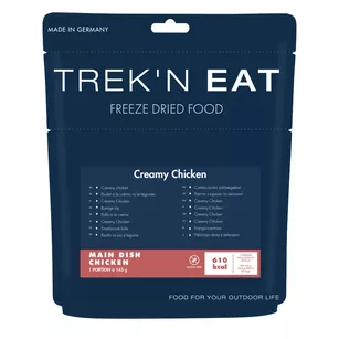 TREK'N EAT Kurczak w sosie śmietanowym 145 g (495 g) - Żywność liofilizowana