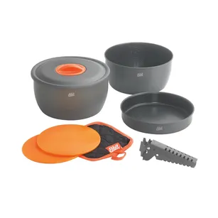 ESBIT Aluminium Cookware 3 III Standard - Zestaw garnków turystycznych