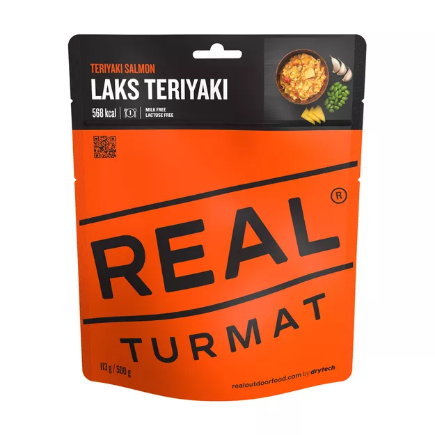 REAL TURMAT Łosoś Teriyaki - danie liofilizowane - 500 g