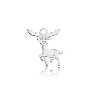 RENIFER Bransoletka świąteczna ze srebrną zawieszką na sznurku - różne kolory