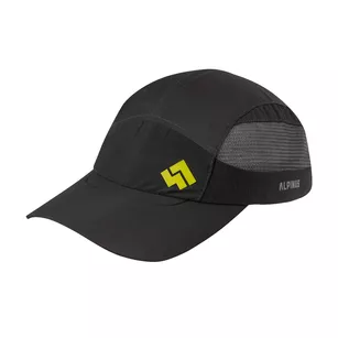 ALPINUS Czapka z daszkiem do biegania Manila - grafitowa