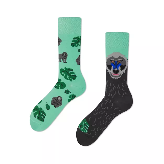 MANY MORNINGS - The Drill - bawełniane kolorowe skarpetki