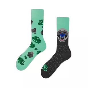 MANY MORNINGS - The Drill - bawełniane kolorowe skarpetki