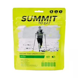 SUMMIT TO EAT Wegańskie zielone curry z ryżem - danie liofilizowane - 100 g