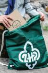 Plecak workowy worek z logo ZHP - zielony ciemny