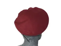 Beret harcerski - bordowy - tył