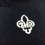 Bluza harcerska żeglarska ZHP - logo ZHP na mundurze żeglarskim