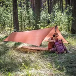 LESOVIK Zmora - Terra Rosa - ultralekki tarp, płachta biwakowa - 2