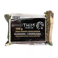 THIS 1 Baton survivalowy 100 g - guarana - 562 kcal
