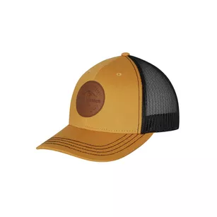 FJORD NANSEN Trucker Cap - mustard/black - czapka z daszkiem siatkowa