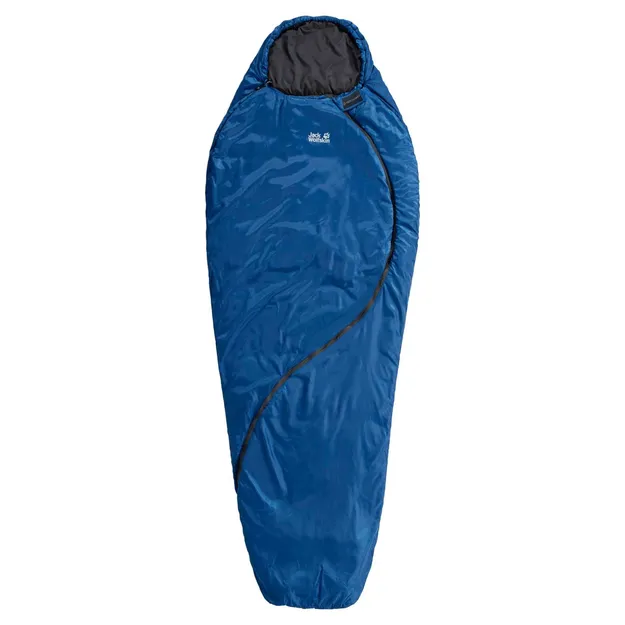 JACK WOLFSKIN SMOOZIP +3 classic blue - Śpiwór syntetyczny 