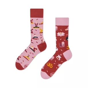 MANY MORNINGS - Namaste - bawełniane kolorowe skarpetki