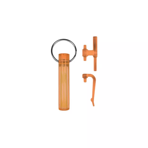 GEAR-AID Fluorescencyjny brelok Ni-Glo - Blaze Orange - świecący w ciemności