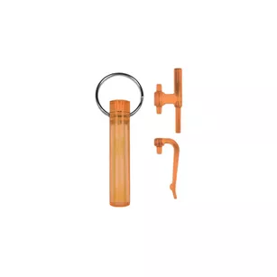 GEAR-AID Fluorescencyjny brelok Ni-Glo - Blaze Orange - świecący w ciemności