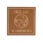 Naszywki - plakietki skórzane na zamówienie 