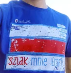 Koszulka T-shirt Szlak mnie trafił - niebieska - męska - 2