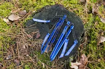 LESOVIK Spig UL 7g - lekkie śledzie aluminiowe do namiotu, tarpa - 4