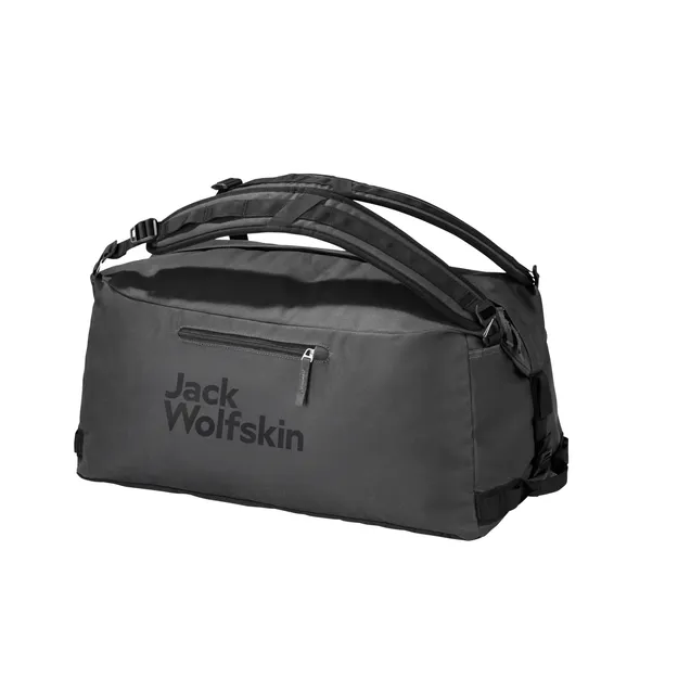 JACK WOLFSKIN Traveltopia Duffle 45 - Torba podróżna z funkcją plecaka - Phantom