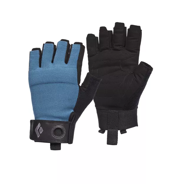 BLACK DIAMOND Crag Half-Finger Gloves - rękawiczki wspinaczkowe bez palców - niebieskie
