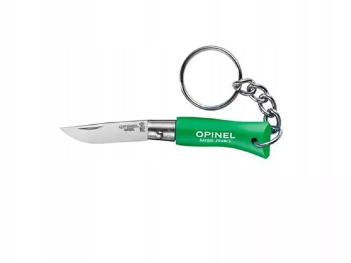 OPINEL brelok ze scyzorykiem Opinel no. 02 - zielony