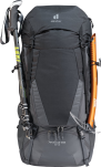 DEUTER Futura Air Trek 50 + 10 - black-graphite - plecak turystyczny / trekkingowy