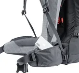 DEUTER Futura Air Trek 50 + 10 - black-graphite - plecak turystyczny / trekkingowy