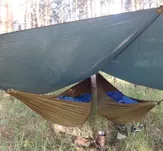 MFH Light - Hamak survivalowy - zielony - 4