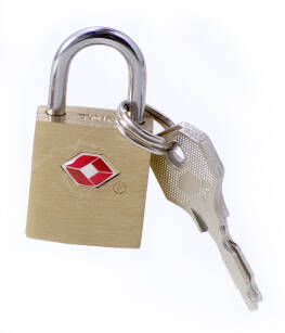 ROCKLAND Travel Lock Mini TSA - Kłódka z kluczem