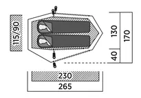 EASY CAMP Sarek 2 - Namiot tunelowy 2-osobowy - 8