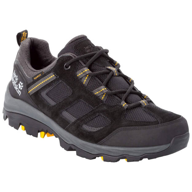 JACK WOLFSKIN Vojo Hike 3 Texapore Low Men - black / burly yellow