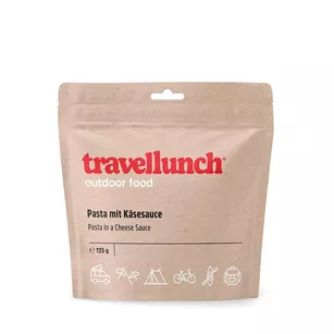 TRAVELLUNCH wegetariański makaron w sosie serowym - 475 g - danie liofilizowane