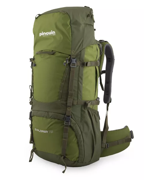 PINGUIN Explorer 75 Khaki - duży plecak trekkingowy