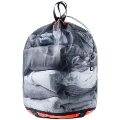 DEUTER Mesh Sack 5 - papaya/black - pokrowiec z siatki na odzież