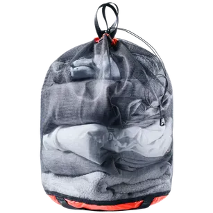 DEUTER Mesh Sack 5 - papaya/black - pokrowiec z siatki na odzież