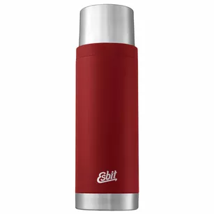 ESBIT Termos Sculptor Vacuum Flask - Termos turystyczny 1000 ml - Burgundy