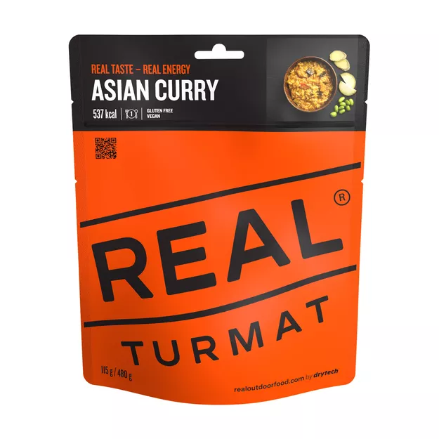 REAL TURMAT Azjatyckie Curry - danie liofilizowane - 480 g