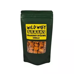 WILD WILLY Krakersy ryżowe Chilli 60 g