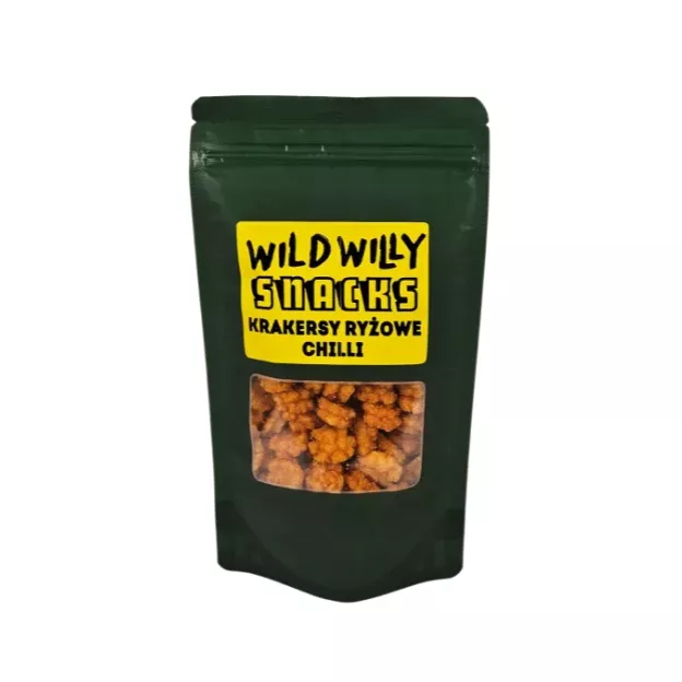 WILD WILLY Krakersy ryżowe Chilli 60 g