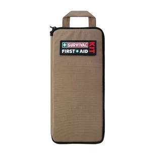 SURVIVAL Slimline First Aid Kit - podróżna apteczka pierwszej pomocy - brown