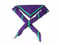 harcerska chusta z tasiemką