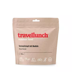 TRAVELLUNCH wegetariańska Pasta Porcini z borowikami - 475 g - danie liofilizowane