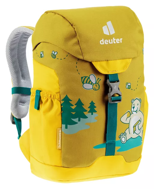 DEUTER Schmusebär - plecak dziecięcy / dla dzieci do szkoły i na wycieczkę - turmeric-corn