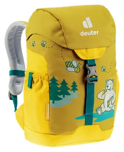 DEUTER Schmusebär - plecak dziecięcy / dla dzieci do szkoły i na wycieczkę - turmeric-corn