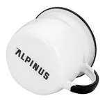 ALPINUS Kubek metalowy emaliowany - RYŚ - 280 ml - 2