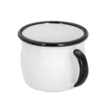 ALPINUS Kubek metalowy emaliowany - RYŚ - 280 ml - 3