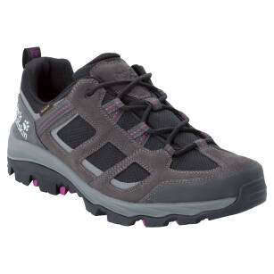 JACK WOLFSKIN Vojo Hike 3 Texapore Low Women - dark steel/purple - Niskie buty turystyczne męskie